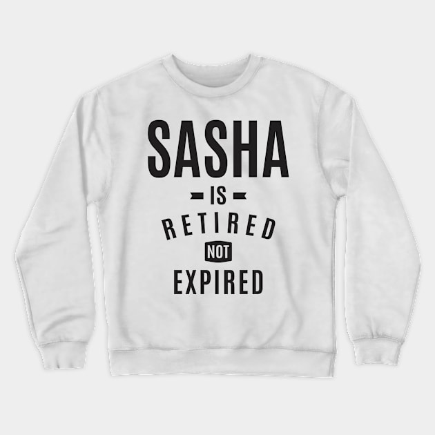 Sasha Personalized Name Crewneck Sweatshirt by cidolopez